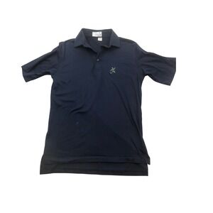 Pickering Active Sportswear Polo Shirt Mens Medium Lisle Cotton Golf